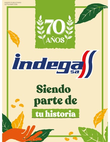 INDEGA 70 AÑOS- 2026