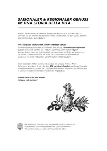 a la carte Una storia della vita