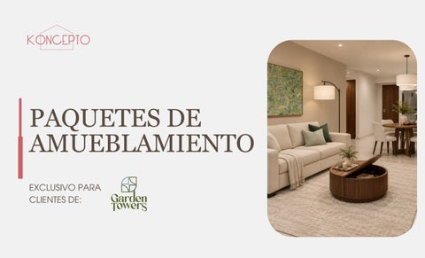 Paquetes Garden Towers