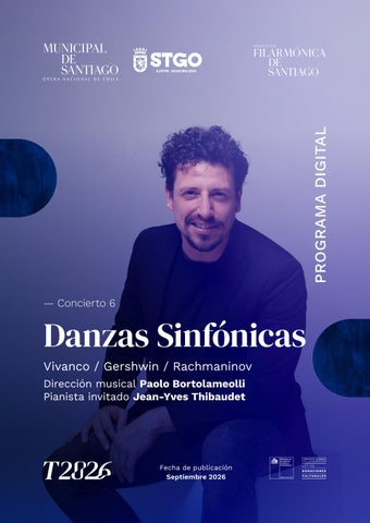 T26 / Programa digital - Concierto 6: Danzas Sinfónicas