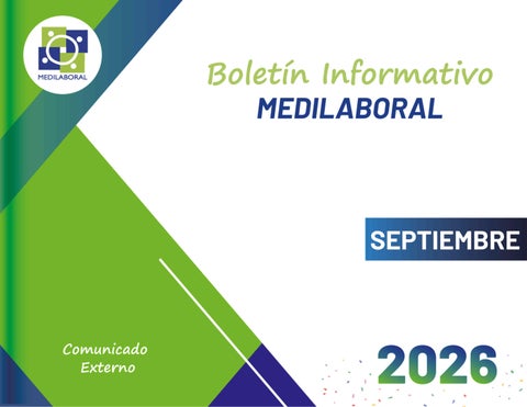 Boletín Externo SEPTIEMBRE 2026
