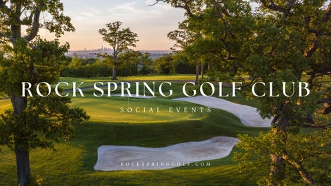 Rock Spring Golf Club Social Event Packages