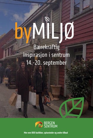 byMILJØ 14-20 september 2026