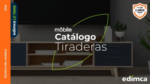 Edimca | Catálogo Tiraderas