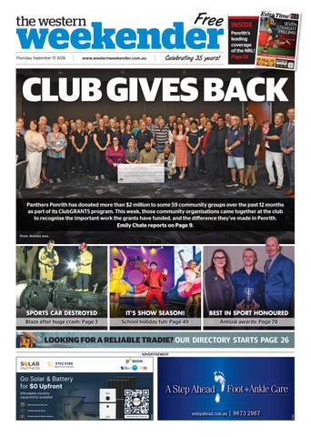 Weekender September 17 2026