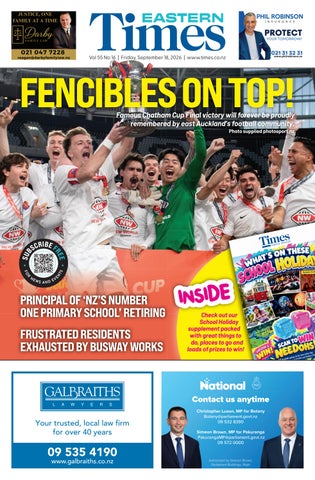 Eastern Times September 18 2026