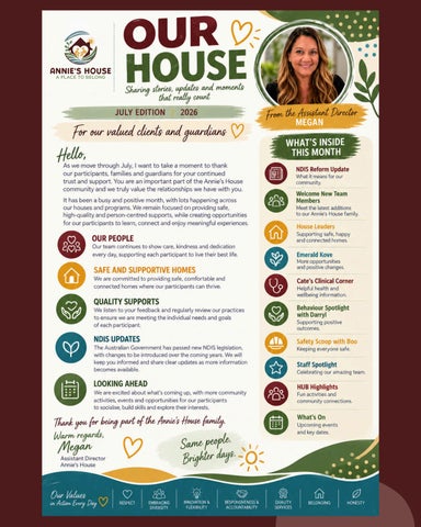 Our House (Client Edition) - July 2026
