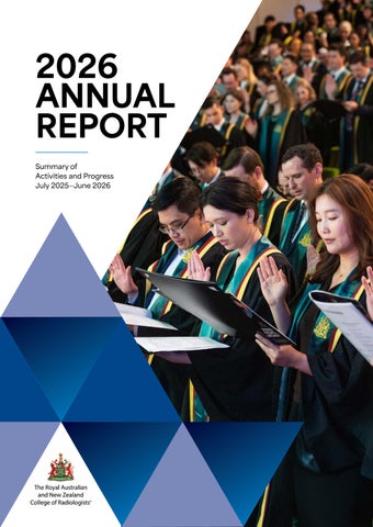 RANZCR Annual Report 2025-2026
