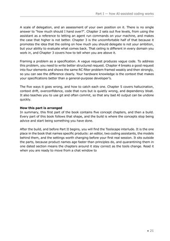 The Maker’s 指南 to AI Coding (Extract) 第 21 页