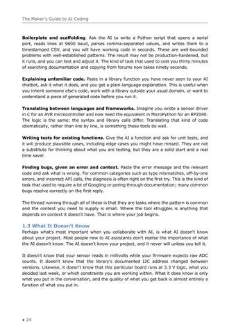 The Maker’s 指南 to AI Coding (Extract) 第 24 页