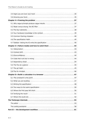 The Maker’s 指南 to AI Coding (Extract) 第 6 页
