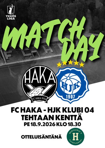 KÄSIOHJELMA HJK KLUBI 04 18.9.