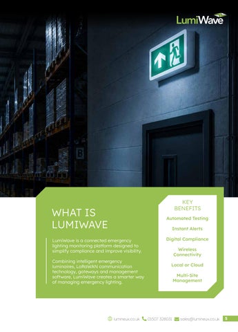 LumiWave Reportable Emergency 指南 第 5 页
