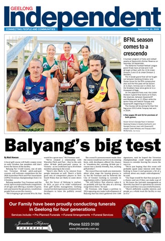Geelong Indy - 18th September 2026