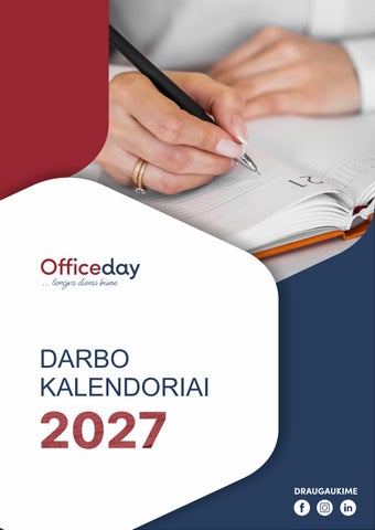 Officeday Darbo Kalendoriai 2027 su nuorodomis 1