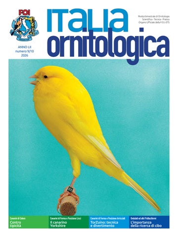 Italia Ornitologica, numero 9/10 2026