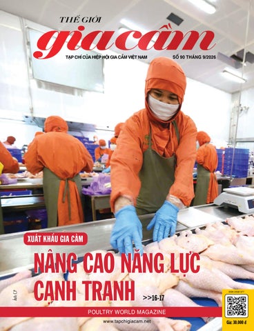 Thế giới gia cầm tháng 9/2026