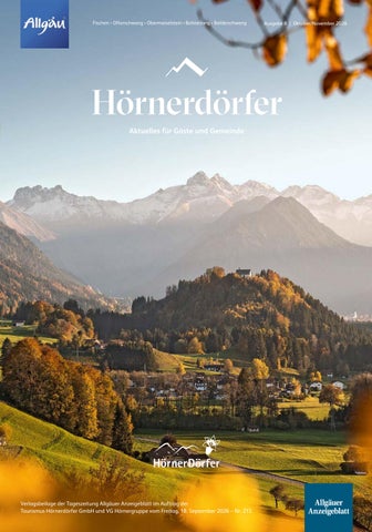 Hörnerdörfer Aktuell Oktober/November 2026