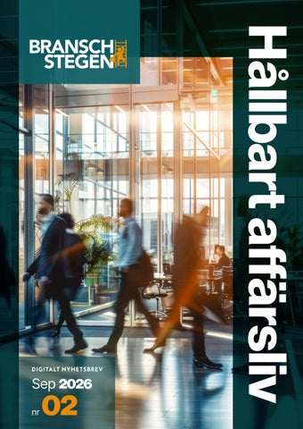 Hållbart affärsliv september #2 2026