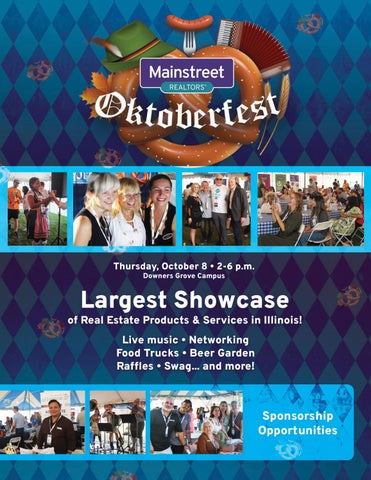 Oktoberfest Sponsorship Opportunities 