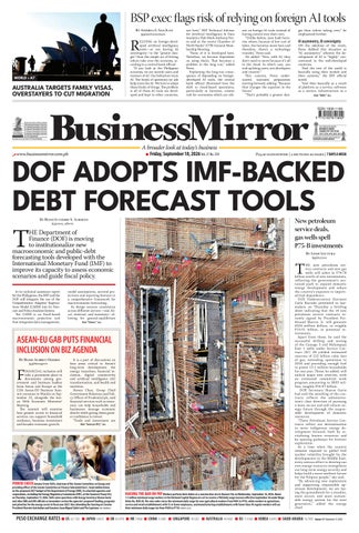 BusinessMirror September 18, 2026
