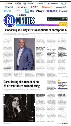 60mins Day 2 – GISEC 2026