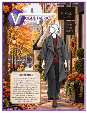 Vogue Fabrics Catalog - Fall 2026 - Color-Coordinated Fashion Fabrics Portfolio