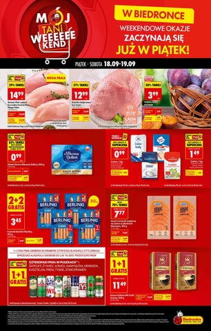 Biedronka gazetka od 18.09 do 19.09.2026