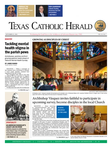 Texas Catholic Herald - September 22, 2026