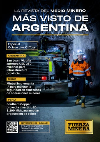 Revista Fuerza Minera - Edición Septiembre 2026