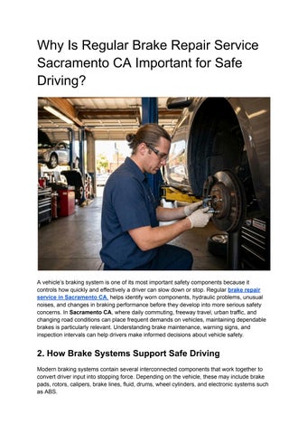 North Valley Auto Service