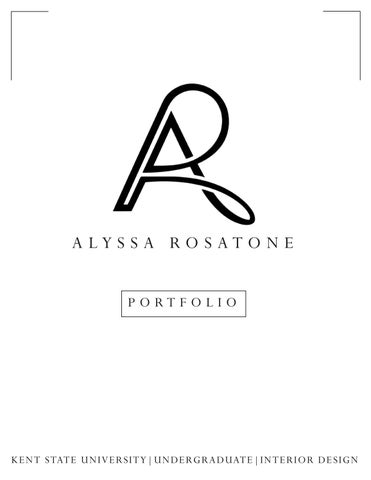 Alyssa Rosatone - Interior Design Portfolio 