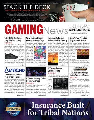 Gaming News @ G2E 2026 • September/October 2026