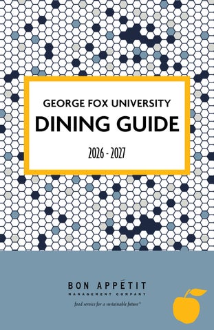 2026-27 GEORGE FOX UNIVERSITY DINING GUIDE