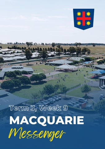 Macquarie Messenger – Term 3 Week 9 2026