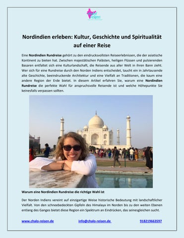Nordindien erleben: Kultur, Geschichte und Spiritualität auf einer Reise