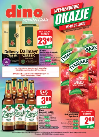 Dino gazetka od 18.09 do 19.09.2026
