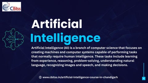 Artificial Intelligence Presentation
