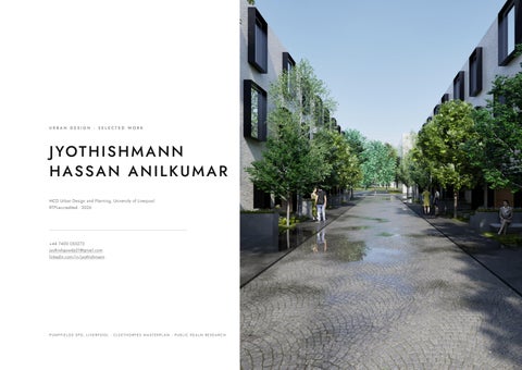 Jyothishmann Urban Design Portfolio
