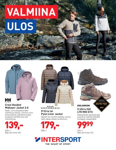 Valmiina ulos Intersportista!