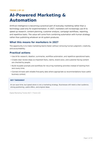 Digital Marketing Trends 2027: 10 Key Trends Shaping the Future of Marketing