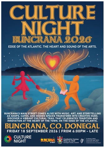 Culture Night Buncrana 2026 - Programme