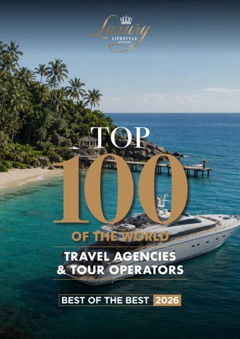 TOP 100 Travel Agencies & Tour Operators of the World 2026