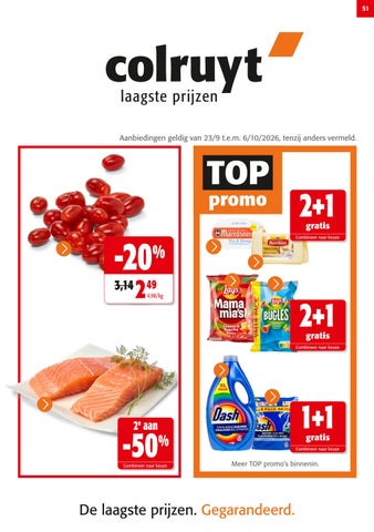 Colruyt Laagste Prijzen - Digitale folder