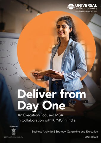 USTU MBA Program with KPMG in India