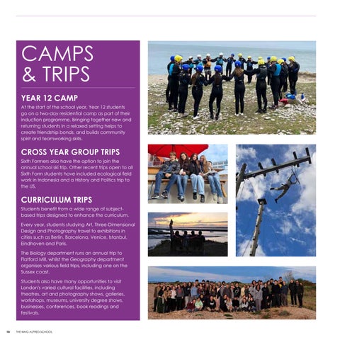 King Alfred | KAS 6thForm prospectus 2027-28 FINAL- 第 10 页