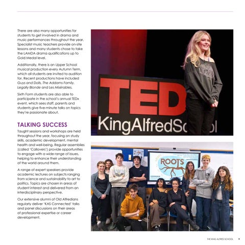King Alfred | KAS 6thForm prospectus 2027-28 FINAL- 第 9 页