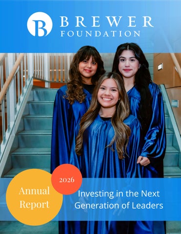 Brewer Foundation 2026 Annual Report
