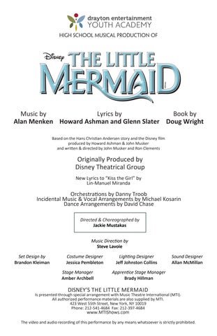 2026_DEYA_Little Mermaid Program