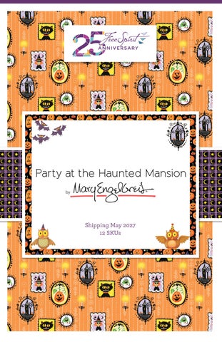 FreeSpirit Party at the Haunted Mansion by Mary Engelbreit